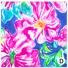 Load image into Gallery viewer, Printed HTV LILY FLORAL Heat Transfer Vinyl 12 x 12 inch sheet