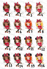 Load image into Gallery viewer, Waterslide Sheet of Decals waterproof inkjet MOUSE UPON A TIME