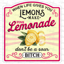 Load image into Gallery viewer, Sticker 9B When Life Gives You Lemons Make Pink Lemonade NSFW