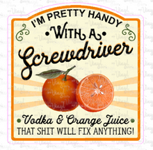 Load image into Gallery viewer, Sticker 9E I'm Handy With a Screwdriver NSFW