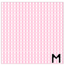 Load image into Gallery viewer, Printed Heat Transfer Vinyl HTV SOFT PINK PLAID 12 x 12 inch sheet