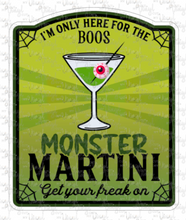 Load image into Gallery viewer, Sticker 16G Monster Martini