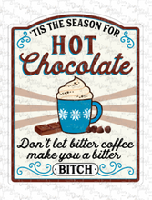 Load image into Gallery viewer, Sticker 16N Hot Chocolate Drink Label NSFW