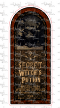 Load image into Gallery viewer, Sticker 25E Vintage Secret Witch's Potion Label
