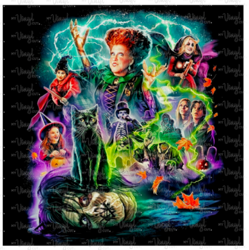 Waterslide Decal Hocus Pocus