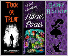 Load image into Gallery viewer, Porch Sign Halloween Theme