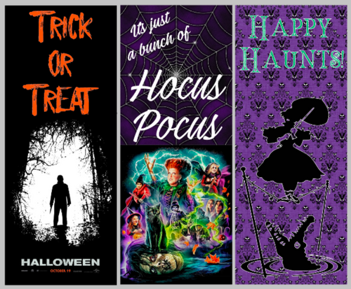 Porch Sign Halloween Theme