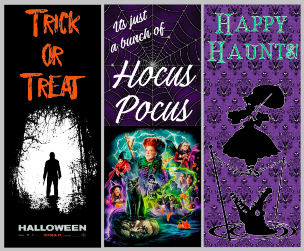 Porch Sign Halloween Theme