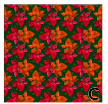 Load image into Gallery viewer, Printed Vinyl Christmas Poinsettia Print Choose HTV Adhesive Vinyl