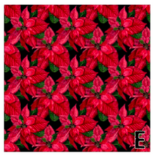Load image into Gallery viewer, Printed Vinyl Christmas Poinsettia Print Choose HTV Adhesive Vinyl