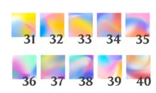 Load image into Gallery viewer, Printed Adhesive Vinyl Gradient Pattern ONE 12 x 12 inch sheet 50 to choose from