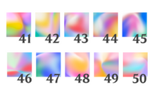 Load image into Gallery viewer, Printed Adhesive Vinyl Gradient Pattern ONE 12 x 12 inch sheet 50 to choose from