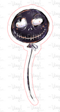 Load image into Gallery viewer, Sticker |  | Jack Balloon | Waterproof Vinyl Sticker | White | Clear | Permanent | Removable | Window Cling | Glitter | Holographic