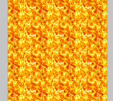 Load image into Gallery viewer, 4 foot roll: Printed Vinyl &amp; HTV Fire Pattern
