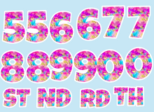 Load image into Gallery viewer, Yard Art 21 inch tall Alphabet and numbers Complete Set for your lawn signs 71 pieces