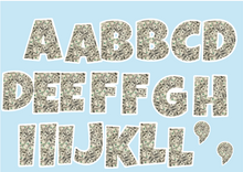 Load image into Gallery viewer, Yard Art 21 inch tall Alphabet and numbers Complete Set for your lawn signs 71 pieces