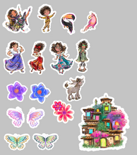 Load image into Gallery viewer, Yard Art Hola Casita Theme 17 pc Set Birthday Lawn Lettering PURCHASE Outdoor Party Decorations