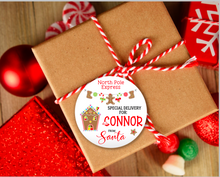 Load image into Gallery viewer, Custom Christmas Present Label Sheet