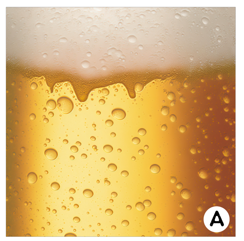 Printed Adhesive Vinyl FROTHY BEER Pattern 12 x 12 inch sheet