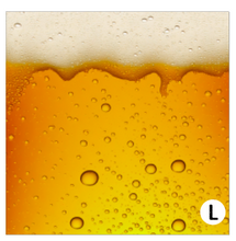 Load image into Gallery viewer, Printed Adhesive Vinyl FROTHY BEER Pattern 12 x 12 inch sheet