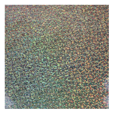 Load image into Gallery viewer, Silver Glitter Holographic Adhesive Vinyl Printable Roll or 12 x 12 inch sheets