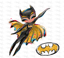 Load image into Gallery viewer, Sticker | 65P | SUPER HERO GIRL | Waterproof Vinyl Sticker | White | Clear | Permanent | Removable | Window Cling | Glitter | Holographic