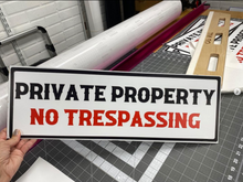 Load image into Gallery viewer, Aluminum Signage