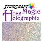Load image into Gallery viewer, StarCraft Magic Hoax Holographic Adhesive Vinyl 12 x 12 inch sheets