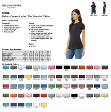 Load image into Gallery viewer, Bella Ladies The Favorite T Shirt