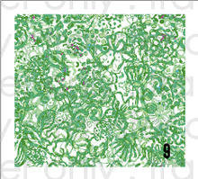 Load image into Gallery viewer, Printed HTV PREPPY PINK AND GREEN Pattern Heat Transfer Vinyl 12 x 12 inch sheet