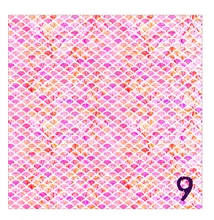 Load image into Gallery viewer, Printed Adhesive Vinyl JOYFUL SIREN Patterned Vinyl 12 x 12 inch sheet