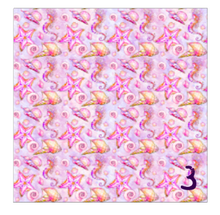 Load image into Gallery viewer, Printed HTV JOYFUL SIREN Patterned Heat Transfer Vinyl 12 x 12 inch sheet
