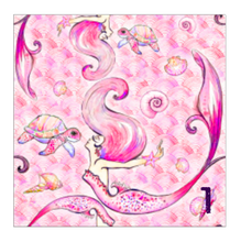 Load image into Gallery viewer, Printed HTV JOYFUL SIREN Patterned Heat Transfer Vinyl 12 x 12 inch sheet