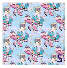 Load image into Gallery viewer, Printed Adhesive Vinyl MERMAIDS, PLEASE Patterned Vinyl 12 x 12 inch sheet