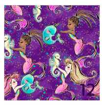 Load image into Gallery viewer, Printed Adhesive Vinyl MER-DAD Patterned Vinyl 12 x 12 sheet