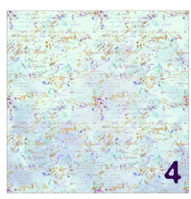 Load image into Gallery viewer, Printed HTV LAVENDER &amp; TEAL FLOWERS Patterned Heat Transfer Vinyl 12 x 12 inch sheet