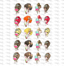 Load image into Gallery viewer, Sticker Sheet BEACH, PLEASE Full Sheet
