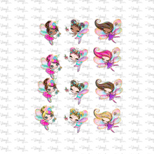 Load image into Gallery viewer, Sticker Sheet FAIRYLAND Full 12 x 12 inch Sheet