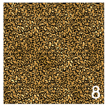 Load image into Gallery viewer, Printed Adhesive Vinyl GOLDEN LEOPARD Patterned Vinyl 12 x 12 inch sheet