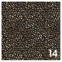 Load image into Gallery viewer, Printed HTV GOLDEN LEOPARD Patterned Vinyl 12 x 12 sheet