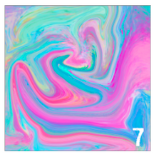 Load image into Gallery viewer, Printed Adhesive Vinyl UNICORN TEXTURES Patterned Vinyl 12 x 12 inch sheet