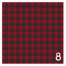 Load image into Gallery viewer, Printed Adhesive Vinyl BUFFALO PLAID LUMBERJACK Patterned Vinyl 12 x 12 sheet
