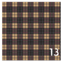 Load image into Gallery viewer, Printed Adhesive Vinyl BUFFALO PLAID LUMBERJACK Patterned Vinyl 12 x 12 sheet