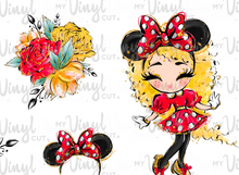 Load image into Gallery viewer, Waterslide Sheet of Decals waterproof inkjet MOUSE UPON A TIME