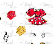 Load image into Gallery viewer, Waterslide Sheet of Decals waterproof inkjet MOUSE UPON A TIME