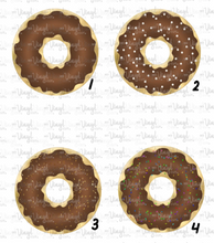 Load image into Gallery viewer, Waterslide Decal Chocolate Donut