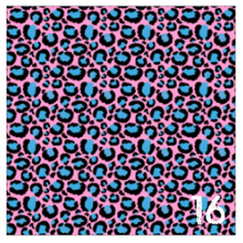 Load image into Gallery viewer, Printed Adhesive Vinyl FUN CHEETAH Pattern Vinyl 12 x 12 inch sheets