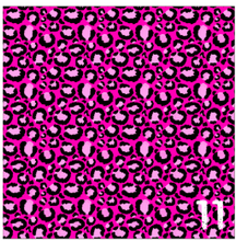 Load image into Gallery viewer, Printed HTV FUN CHEETAH Pattern Heat Transfer Vinyl 12 x 12 inch sheets