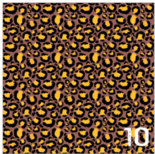 Load image into Gallery viewer, Printed Adhesive Vinyl FUN CHEETAH Pattern Vinyl 12 x 12 inch sheets