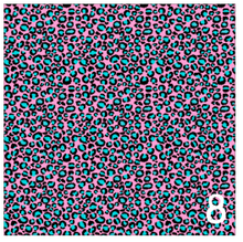 Load image into Gallery viewer, Printed Adhesive Vinyl FUN CHEETAH Pattern Vinyl 12 x 12 inch sheets